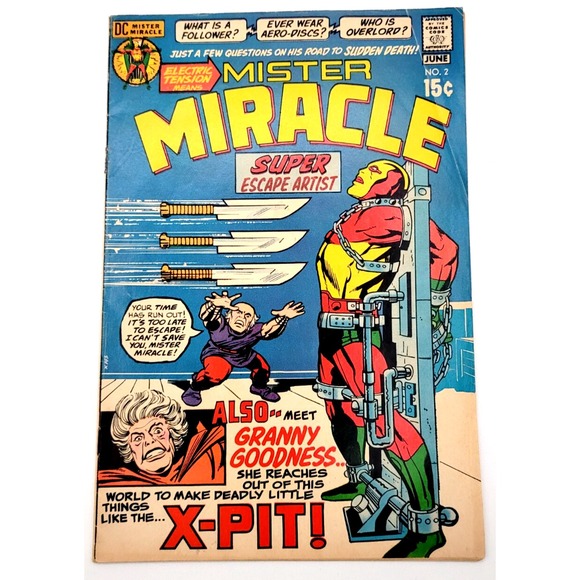 MISTER MIRACLE #2 (1976) /FN+/1ST GRANNY‎ GOODNESS & 2ND MISTER MIRACLE APPS